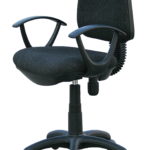 VELCO Pro Systems ΚΑΡΕΚΛΑ ΓΡΑΦΕΙΟΥ ΠΑΙΔΙΚΗ ΜΑΥΡΗ ΜΕ ΜΠΡΑΤΣΑ -ΔΙΑΣΤΑΣΕΙΣ: 57x47x81/92cm