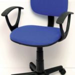 VELCO Pro Systems ΚΑΡΕΚΛΑ ΓΡΑΦΕΙΟΥ ΠΑΙΔΙΚΗ ΜΠΛΕ ΜΕ ΜΠΡΑΤΣΑ -ΔΙΑΣΤΑΣΕΙΣ: 57x47x81/92cm