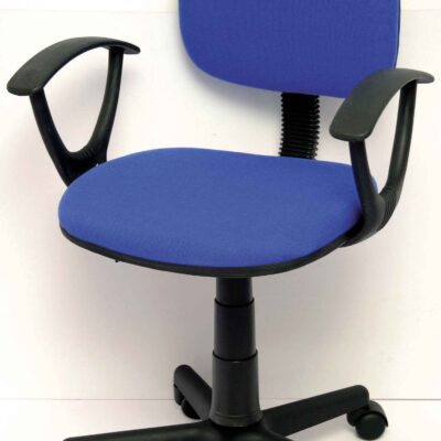 VELCO Pro Systems ΚΑΡΕΚΛΑ ΓΡΑΦΕΙΟΥ ΠΑΙΔΙΚΗ ΜΠΛΕ ΜΕ ΜΠΡΑΤΣΑ -ΔΙΑΣΤΑΣΕΙΣ: 57x47x81/92cm