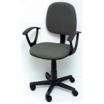 VELCO Pro Systems ΚΑΡΕΚΛΑ ΓΡΑΦΕΙΟΥ ΠΑΙΔΙΚΗ ΓΚΡΙ  ΜΕ ΜΠΡΑΤΣΑ -ΔΙΑΣΤΑΣΕΙΣ: 57x47x81/92cm