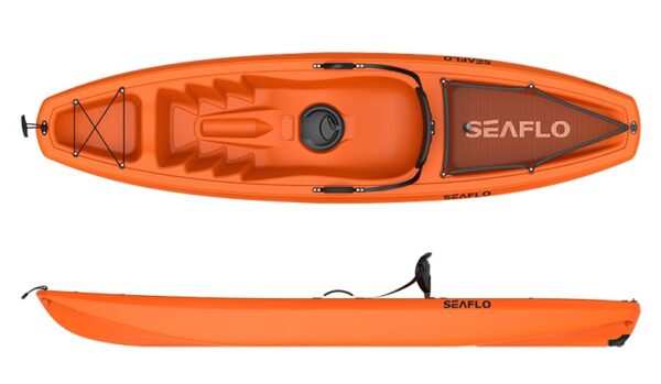SEAFLO ΚΑΥΑΚ L266xW66xD25cm ΜΟΝΟΘΕΣΙΟ ΠΟΡΤΟΚΑΛΙ
