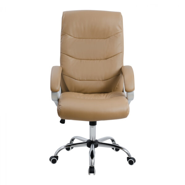 ΚΑΡΕΚΛΑ ΓΡΑΦΕΙΟΥ ZAMORA ΔΙΕΥΘΥΝΤΙΚΗ HM1087.09 ΣΕ CAMEL ΧΡΩΜΑ 51x71x123 εκ. - Image 3
