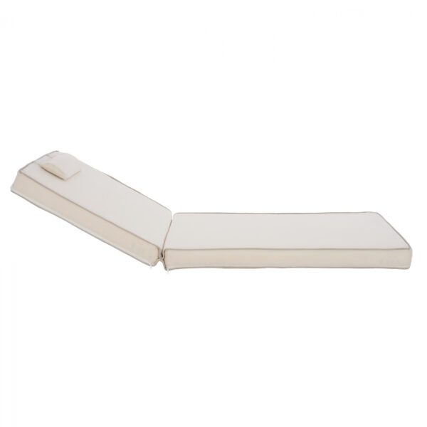 ΜΑΞΙΛΑΡΙ ΞΑΠΛΩΣΤΡΑΣ TEXTILENE 600gr/m2 2X1 SIFNOS ΜΠΕΖ HM11237.60T 194x70x11εκ. - Image 3