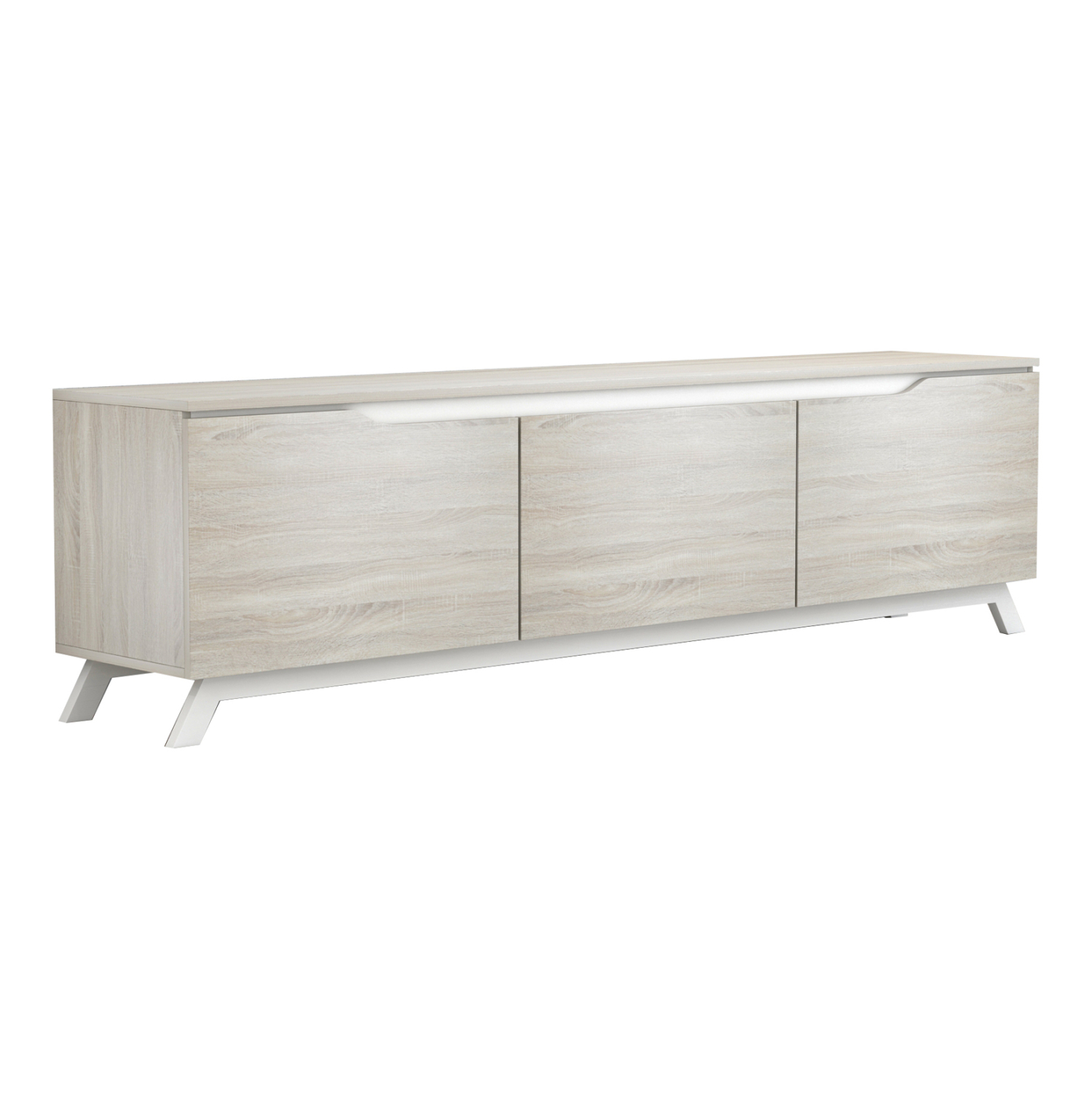 ΕΠΙΠΛΟ ΤΗΛΕΟΡΑΣΗΣ KIMIA HM8902.13 ΜΕΛΑΜΙΝΗ SONAMA-ΛΕΥΚΟ 180Χ35Χ48,5Υεκ. - Image 3