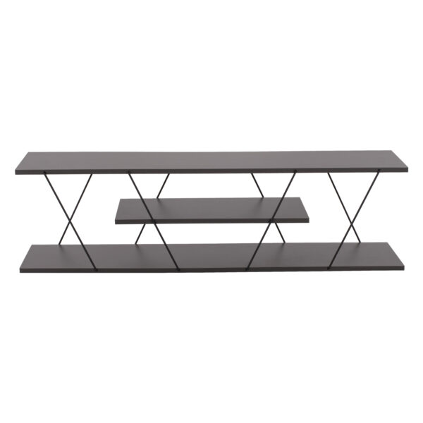 ΕΠΙΠΛΟ ΤΗΛΕΟΡΑΣΗΣ TARS HM8922.20 ΜΕΛΑΜΙΝΗ ΓΚΡΙ 120x32x33Yεκ. - Image 3