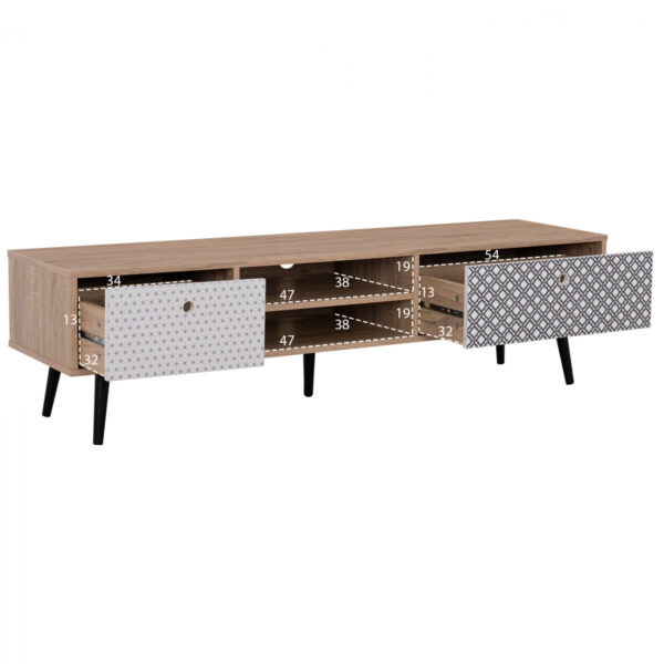 ΕΠΙΠΛΟ TV HM8756 HATTIE 150x40x40Y εκ. - Image 3