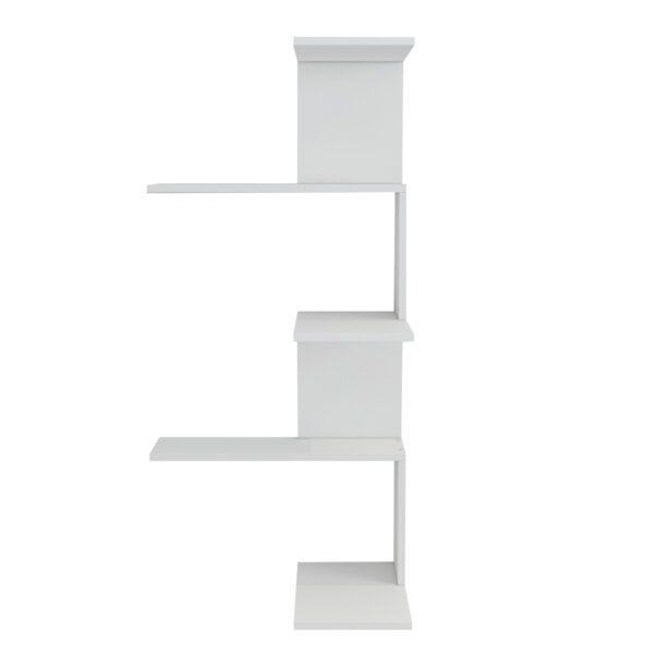 ΕΠΙΤΟΙΧΙΑ ΡΑΦΙΕΡΑ RORY HM8931.11 ΜΕΛΑΜΙΝΗ ΣΕ ΛΕΥΚΟ 22x51,5x109Υ εκ. - Image 3