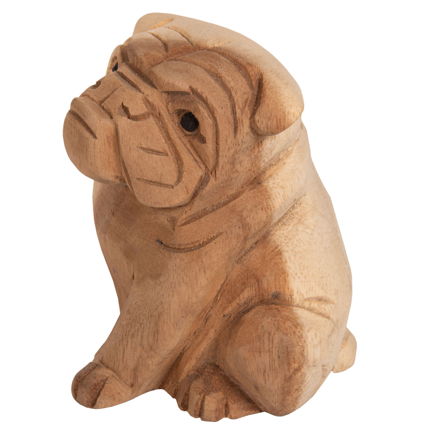 ΕΠΙΤΡΑΠΕΖΙΟ ΔΙΑΚΟΣΜΗΤΙΚΟ DOZER BULLDOG ΞΥΛΟ SUAR ΣΕ ΦΥΣΙΚΟ ΧΡΩΜΑ HM7923 9x8x12Y εκ. - Image 3