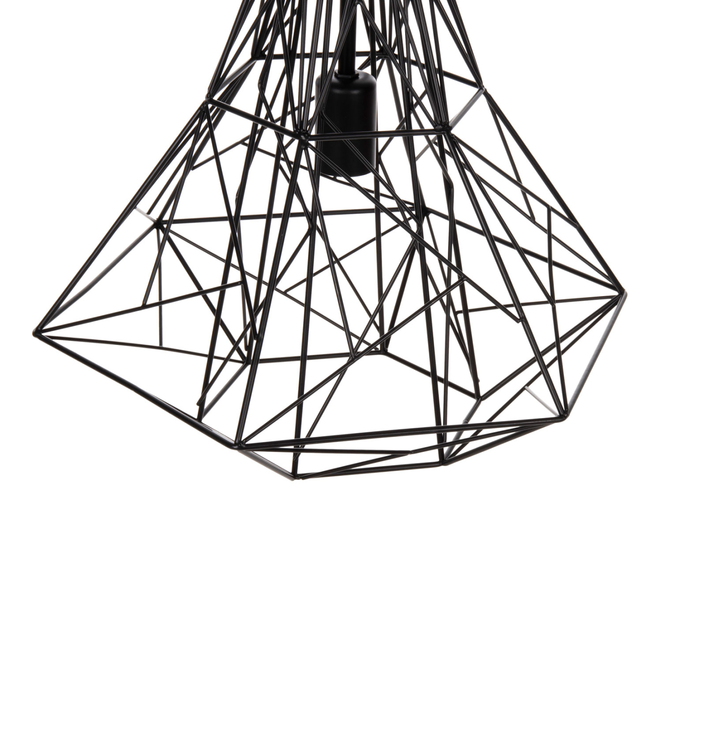 ΦΩΤΙΣΤΙΚΟ ΟΡΟΦΗΣ ΚΡΕΜΑΣΤΟ HM4068 ΜΑΥΡΟ ΜΕΤΑΛΛΙΚΟ ΚΑΠΕΛΟ 40x35x130Υεκ. - Image 3