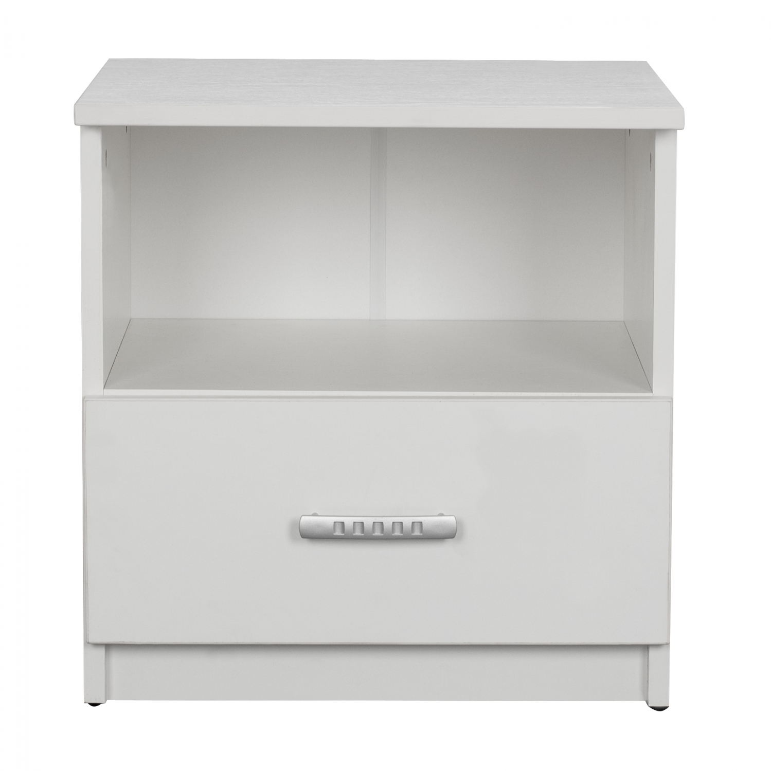 ΚΟΜΟΔΙΝΟ ADLER ΜΕΛΑΜΙΝΗΣ ΛΕΥΚΟ HM2431.03 45x40x48 εκ. - Image 3