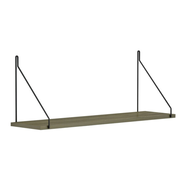 ΡΑΦΙ ΤΟΙΧΟΥ AGILAN ΜΕΛΑΜΙΝΗΣ HM9183.12 OLIVE GREY 72x20x27Y εκ. - Image 3