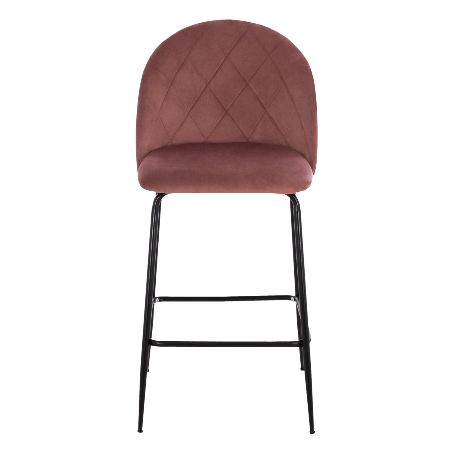 ΣΚΑΜΠΟ ODED ΜΕΣΑΙΟΥ ΥΨΟΥΣ HM8732.12 ΜΕ ΜΕΤΑΛΛΙΚΑ ΠΟΔΙΑ & ΒΕΛΟΥΔΟ ΣΑΠΙΟ ΜΗΛΟ 45x53x98 εκ. 2τμχ - Image 3