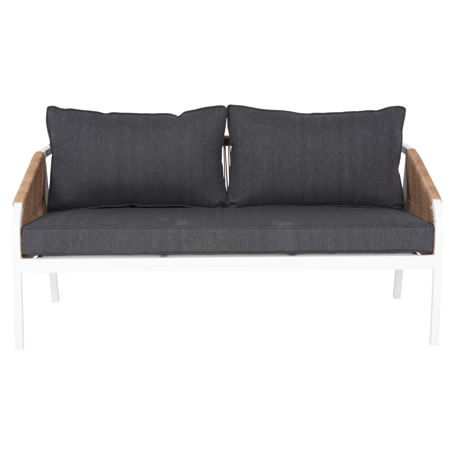 ΚΑΝΑΠΕΣ ΕΞ.ΧΩΡΟΥ 3ΘΕΣΙΟΣ MAERLY HM6055.01 ΑΛΟΥΜΙΝΙΟ ΛΕΥΚΟ-ΣΧΟΙΝΙ-ΑΝΘΡΑΚΙ ΜΑΞΙΛΑΡΙΑ - Image 3