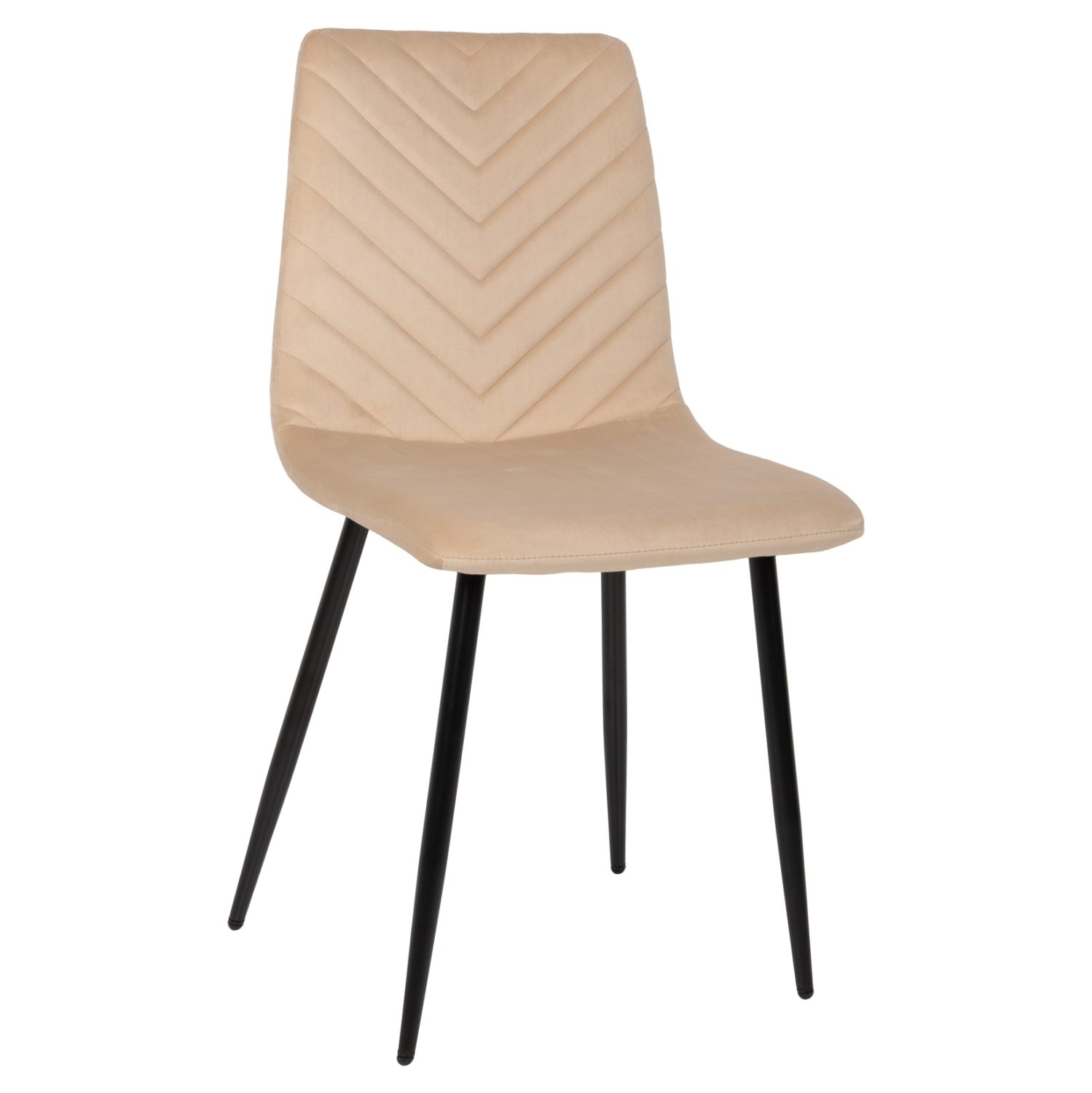 ΚΑΡΕΚΛΑ LATRELL HM8587.05 ΒΕΛΟΥΔΟ ΕΚΡΟΥ ΜΕ ΜΑΥΡΑ ΜΕΤΑΛΛΙΚΑ ΠΟΔΙΑ 43x54x88Υεκ. 4τμχ