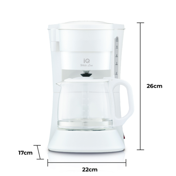 ΚΑΦΕΤΙΕΡΑ ΦΙΛΤΡΟΥ CM-150 WHITE LINE 600W - Image 2