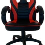 VELCO Pro Systems ΚΑΡΕΚΛΑ ΓΡΑΦΕΙΟΥ GAMING ΜΑΥΡΗ-ΚΟΚΚΙΝΗ- ΕΠΙΦΑΝΕΙΑ PU & TEXT