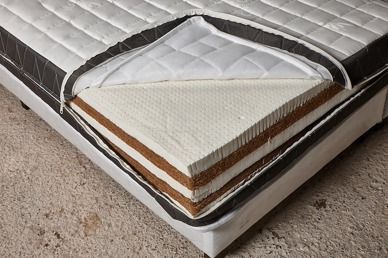 Στρώμα Bs Strom Νatura Olive Oil Cocolatex Υπέρδιπλο 180x200x20cm - Ελληνικής κατασκευής - Image 2