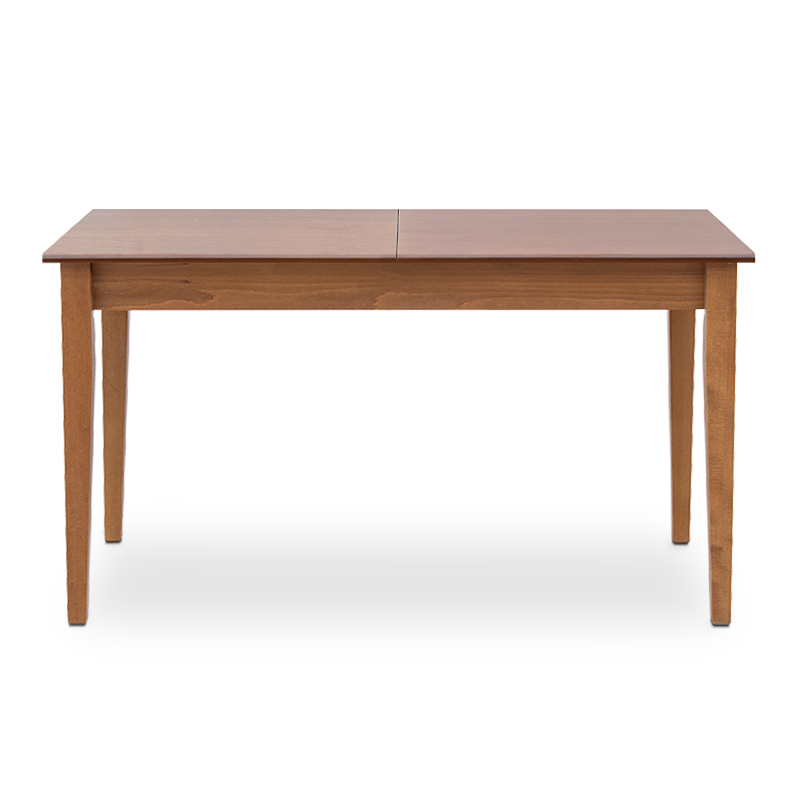 Τραπέζι Adare Megapap μασίφ ξύλο-MDF επεκτεινόμενο χρώμα καρυδί 140/180x78x77εκ. - Image 3