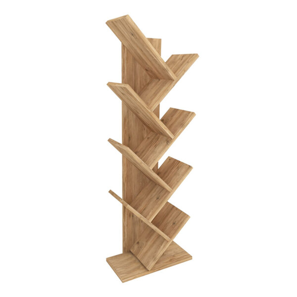 Βιβλιοθήκη Milton Megapap χρώμα pine oak 44x22x121εκ. - Image 3