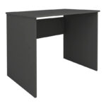 Γραφείο εργασίας Kalen Megapap χρώμα ανθρακί 90x60x74εκ.