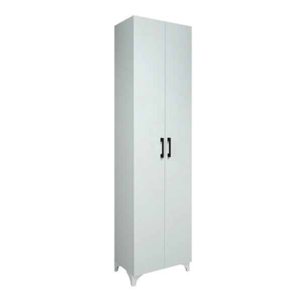 Ντουλάπα - Παπουτσοθήκη Lilly Megapap χρώμα λευκό 49x32x178εκ. - Image 4