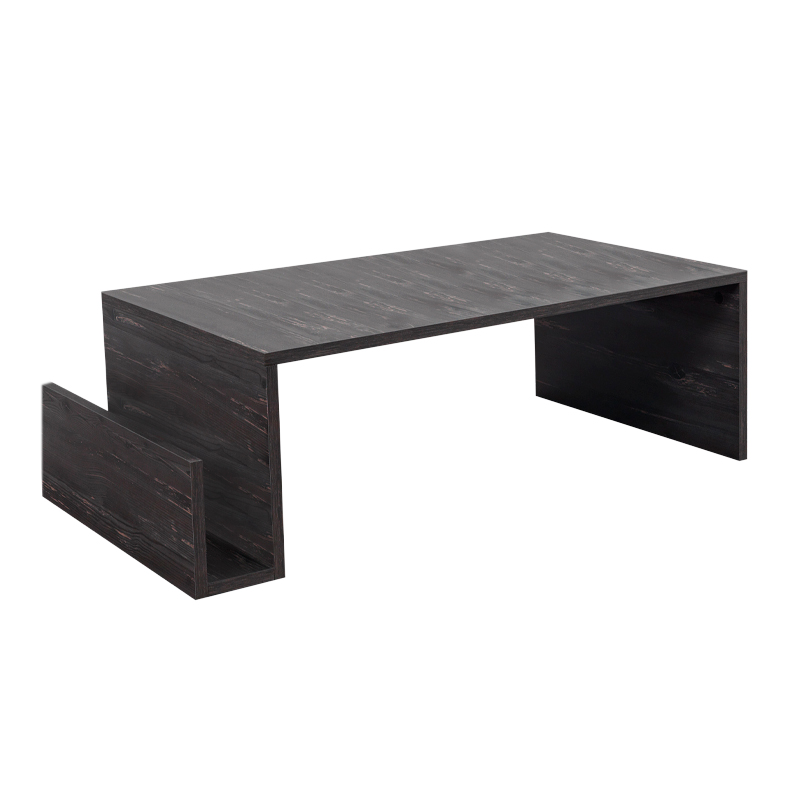 Τραπεζάκι σαλονιού Regnar Megapap χρώμα rebab 100,6x55x31,8εκ. - Image 3