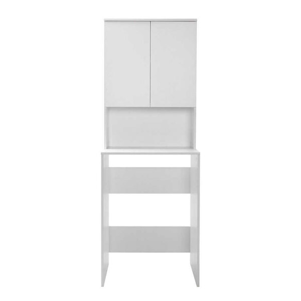 Έπιπλο πλυντηρίου Ceza Megapap χρώμα λευκό 65x60x182εκ. - Image 3