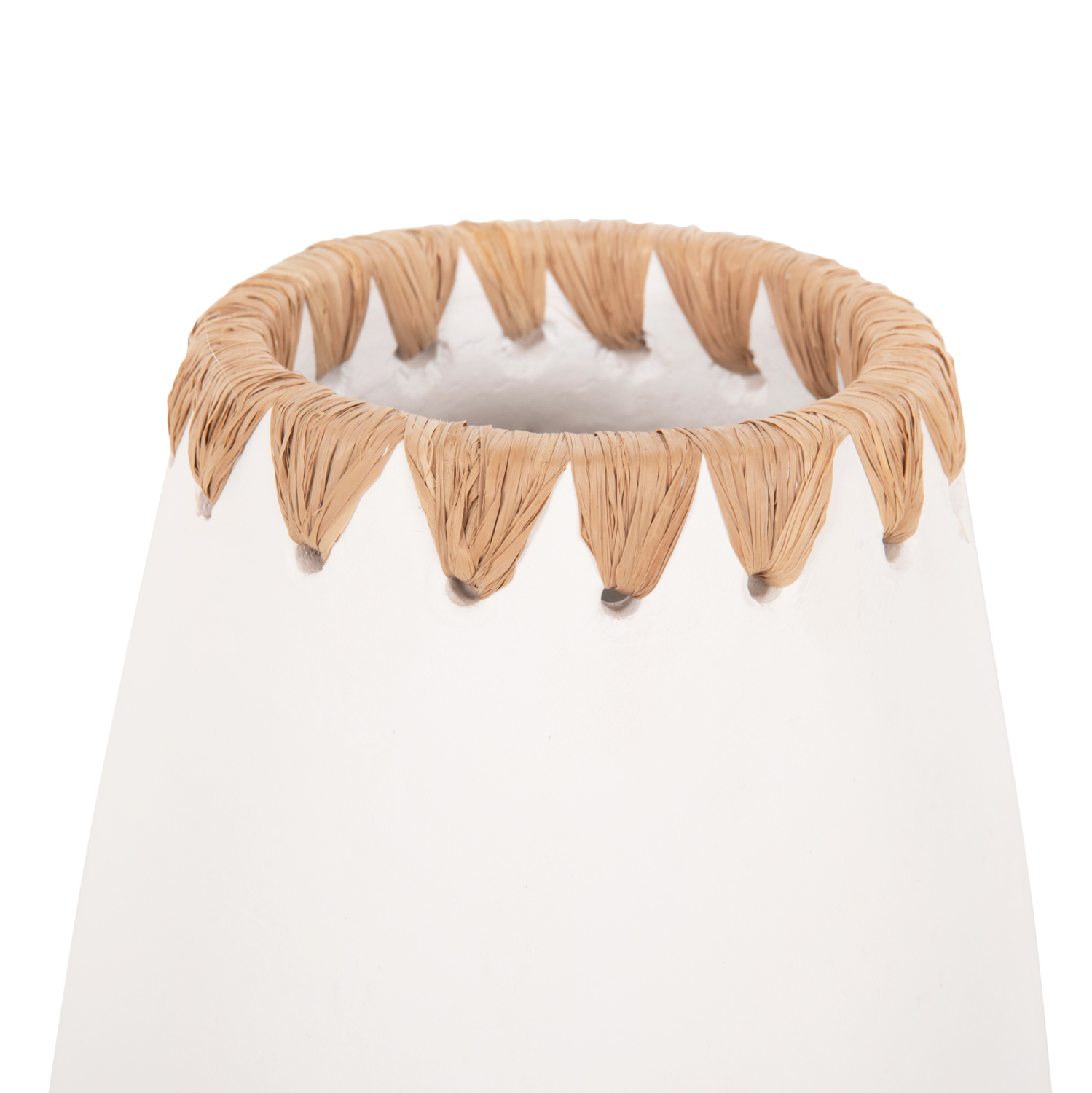 ΣΕΤ 3ΤΜΧ ΔΙΑΚΟΣΜΗΤΙΚΑ ΒΑΖΑ HM4373 ΤΕΡΑΚΟΤΑ ΣΕ ΛΕΥΚΟ ΜΕ ΠΛΕΞΗ ΨΑΘΑΣ ΣΤΟ ΣΤΟΜΙΟ - Image 3