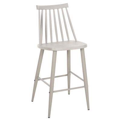 ΣΚΑΜΠΟ ΜΠΑΡ ΜΕΣ. ΥΨΟΥΣ VANESSA HM9300.20 ΠΟΛΥΠΡΟΠΥΛΕΝΙΟ & ΜΕΤΑΛΛΟ-ΓΚΡΙ 45,5x46x97Υεκ 2τμχ