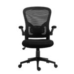 VELCO Pro Systems ΚΑΡΕΚΛΑ ΓΡΑΦΕΙΟΥ ΜΑΥΡΗ-ΔΙΑΣΤΑΣΕΙΣ: 65x58,5x100/111 cm