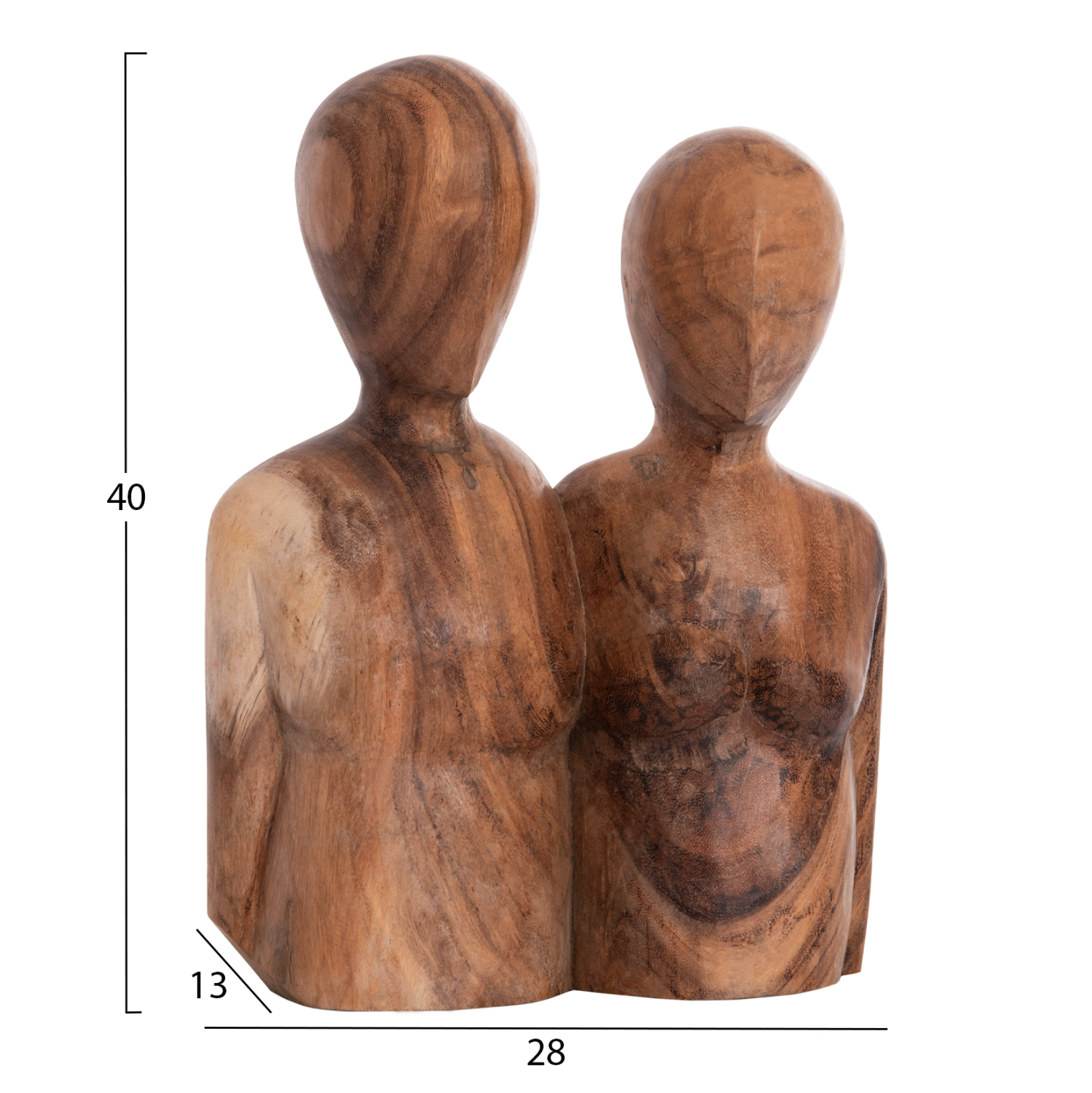 ΕΠΙΤΡΑΠΕΖΙΟ ΔΙΑΚΟΣΜΗΤΙΚΟ PARR HM4416 ΞΥΛΟ ΑΛΒΑΣΙΑΣ 28x13x40Υεκ. - Image 2