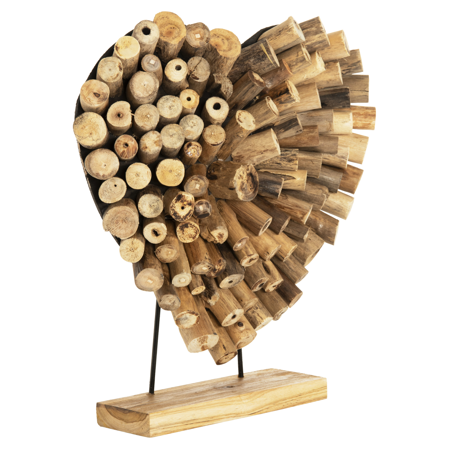 ΕΠΙΤΡΑΠΕΖΙΟ ΔΙΑΚΟΣΜΗΤΙΚΟ SHINZO HM7910 ΣΧΗΜΑ ΚΑΡΔΙΑ ΚΛΑΔΙΑ ΤΕΑΚ 53x5x51Yεκ. - Image 3