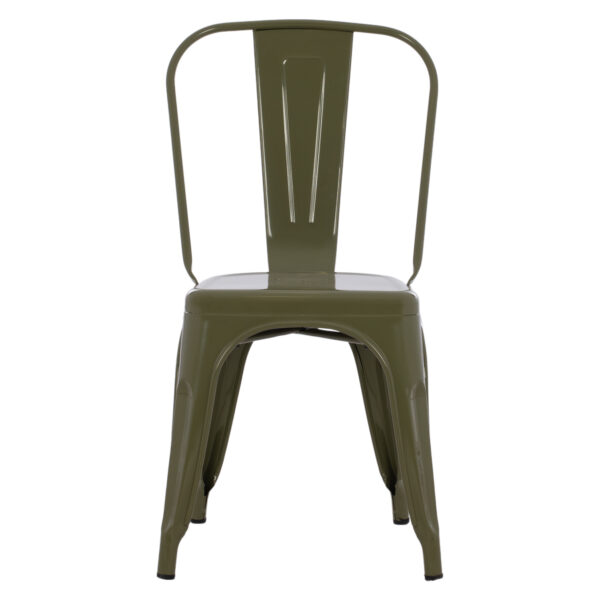 ΚΑΡΕΚΛΑ ΜΕΤΑΛΛΙΚΗ MELITA-PRO HM8641.43 ΣΕ DARK OLIVE GREEN 44x47x84.5Υεκ. - Image 3