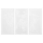 ΠΙΝΑΚΑΣ 3-ΠΤΥΧΟΣ WORLD MAP SANTORINI HM4504 MDF ΣΕ ΥΠΟΛΕΥΚΟ ΧΡΩΜΑ 180x4(πάχος)x120Υεκ.