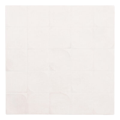 ΠΙΝΑΚΑΣ ΤΕΤΡΑΓΩΝΟΣ ΣΕΙΡΑ SANTORINI HM4516 MDF ΣΕ ΥΠΟΛΕΥΚΟ ΧΡΩΜΑ 80x4,5(πάχος)x80Υεκ.