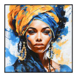 ΠΙΝΑΚΑΣ TOIXOY ONNANOKO HM4565 ΜΕ ΚΟΡΝΙΖΑ ΜΑΥΡΗ-ΚΑΜΒΑΣ ΕΚΤΥΠΩΣΗ ΓΥΝΑΙΚΕΙΑ ΦΙΓΟΥΡΑ 82x4,5x82Υεκ.