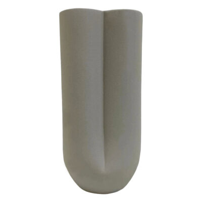 ΕΠΙΤΡΑΠΕΖΙΟ ΚΕΡΑΜΙΚΟ ΔΙΑΚΟΣΜΗΤΙΚΟ GLAΖΕ HM4612.03 ΓΚΡΙ ΜΑΤ Φ14x29Υεκ