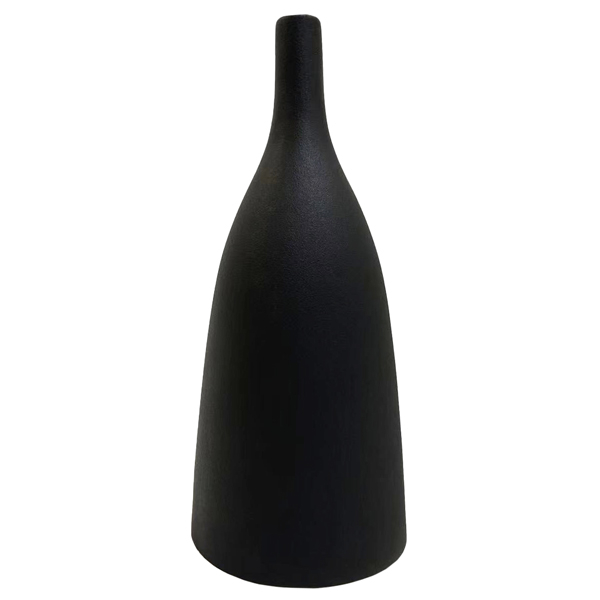 ΕΠΙΤΡΑΠΕΖΙΟ ΚΕΡΑΜΙΚΟ ΔΙΑΚΟΣΜΗΤΙΚΟ GALAD HM4635.02 ΜΑΥΡΟ ΜΑΤ Φ14x33,5Υεκ - Image 2