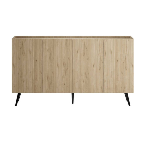 Μπουφές Luna Megapap χρώμα florida oak 180x43x100εκ. - Image 3
