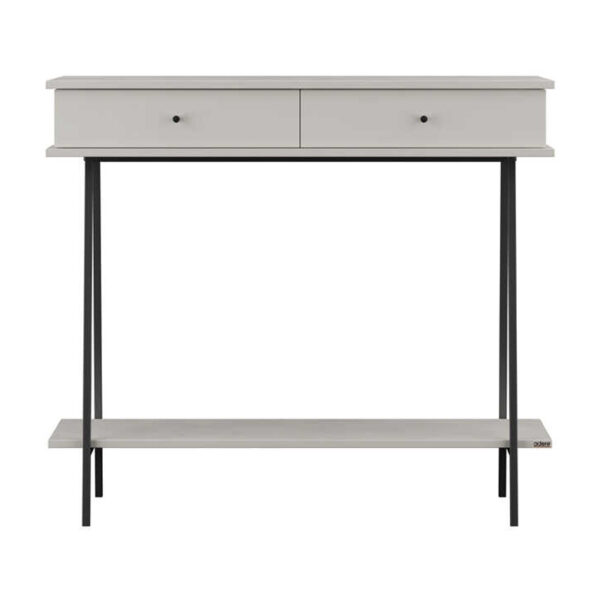 Κονσόλα Elite Megapap χρώμα λευκό του πάγου 100x40x88εκ. - Image 7