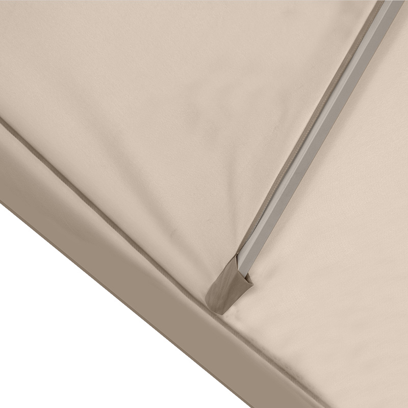 Ομπρέλα κήπου Dylan Megapap αλουμινίου χρώμα εκρού 3x3m. - Image 5