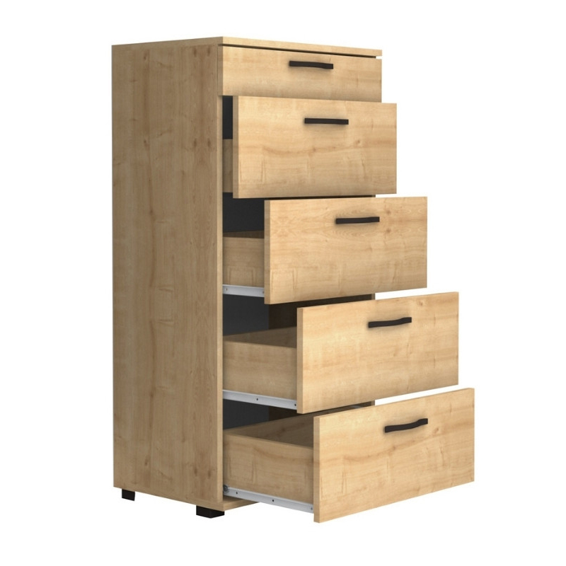 Συρταριέρα Helia Megapap χρώμα φυσικό οξιάς 60x44x108εκ. - Image 6