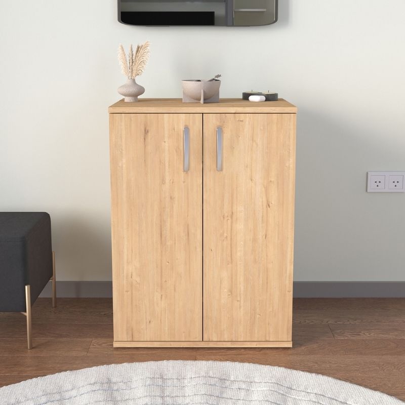 Παπουτσοθήκη - Ντουλάπι Manolo Megapap χρώμα sapphire oak 60x38x81,4εκ. - Image 3