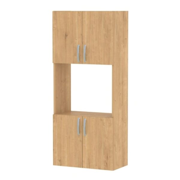 Ντουλάπα κουζίνας Armado Megapap χρώμα sapphire oak 60x32x140εκ. - Image 3