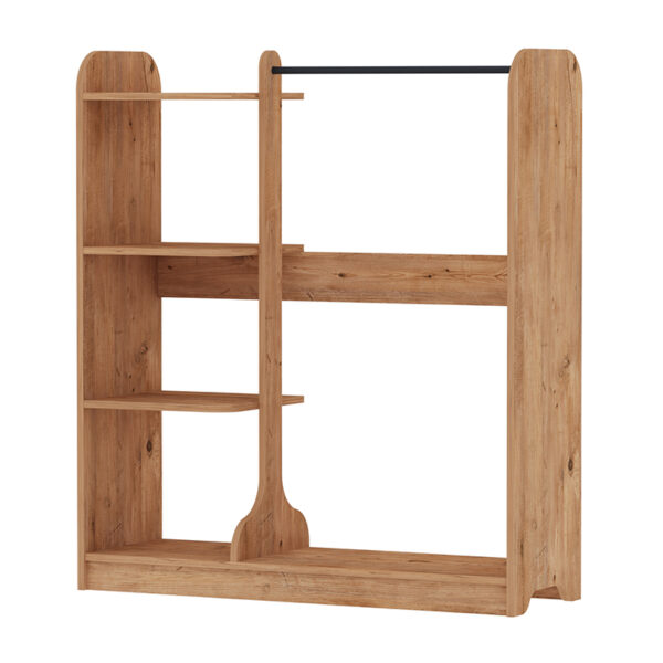 Έπιπλο εισόδου Rozesme Megapap χρώμα pine oak 120x40x135εκ. - Image 2