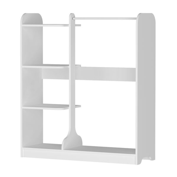 Έπιπλο εισόδου Rozesme Megapap χρώμα λευκό 120x40x135εκ. - Image 2