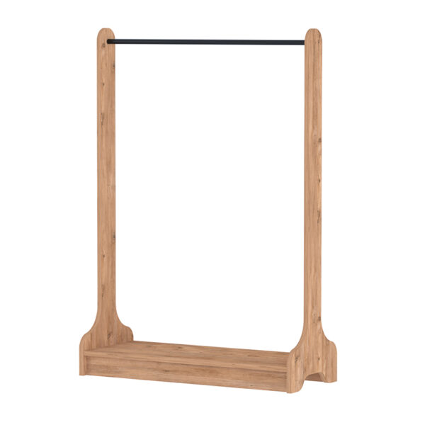 Έπιπλο εισόδου Belgum Megapap χρώμα pine oak 87,3x35x128εκ. - Image 2