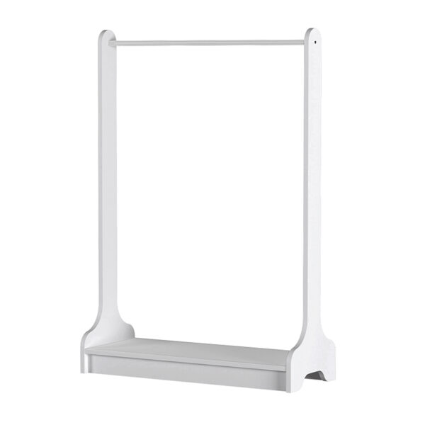 Έπιπλο εισόδου Belgum Megapap χρώμα λευκό 87,3x35x128εκ. - Image 2