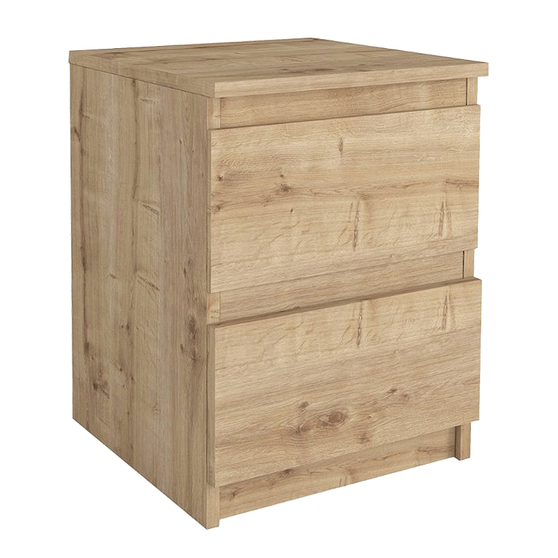 Κομοδίνο Breve Megapap χρώμα sapphire oak 39,8x41,8x55εκ. - Image 4