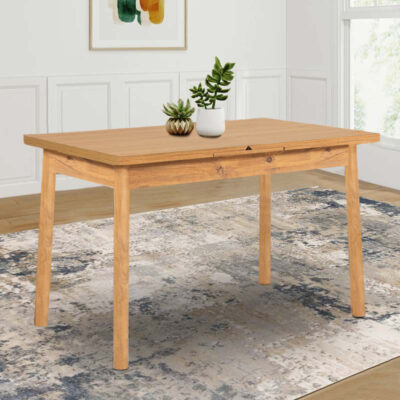 Τραπέζι Jemmy Megapap επεκτεινόμενο χρώμα atlantic pine 120/153x75x77εκ.